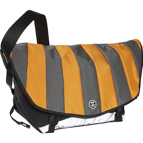 Crumpler The Complete Seed Messenger Bag, Grey/Rotten Orange/Black